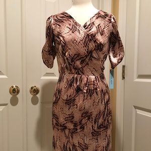 Antonio Melani dress size 4, snake print.